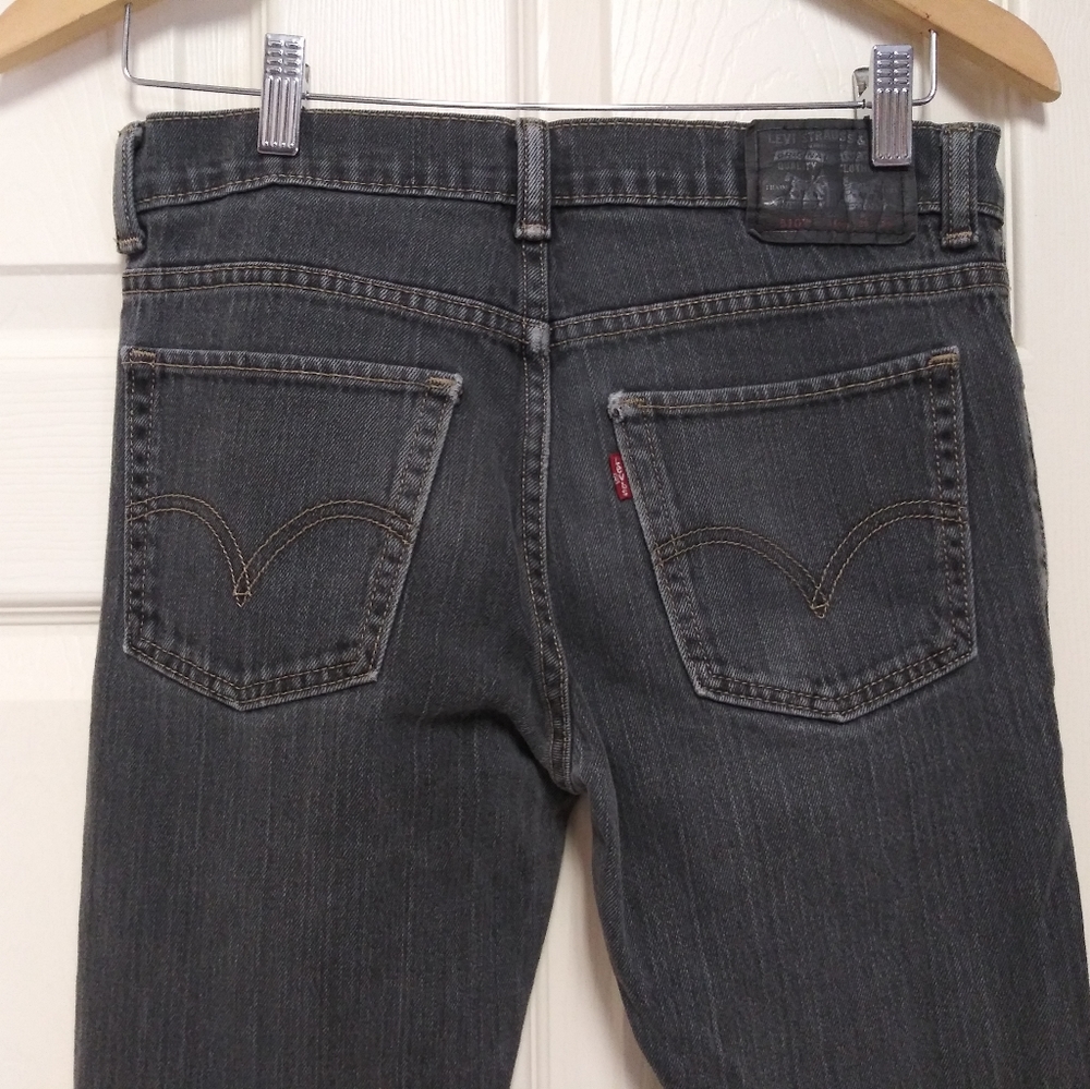 Levi's 510 Super Skinny Faded Black Jeans
